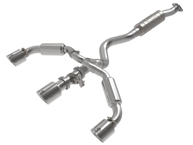AFE Gemini XV Dual 2.5" Cat Back Exhaust – Toyota GR Corolla (2023+) - Chicane Australia - AFE Power