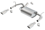 Borla Rear Section Exhaust - Jeep Wrangler / Wrangler Unlimited (JK) - Touring 2.5in Split Rear Exit - Image 4 - Borla Thumbnail