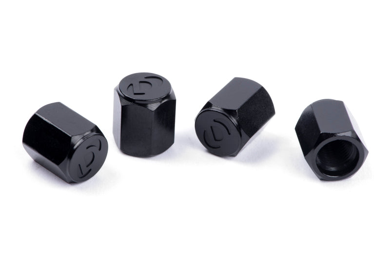 Dinan Valve Stem Caps - Black (Set of 4) - Dinan