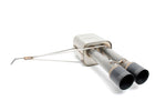 Dinan 5-Door Free Flow Axleback Exhaust System - MINI Cooper S (F55) - Black Tips - Image 2 - Dinan Thumbnail