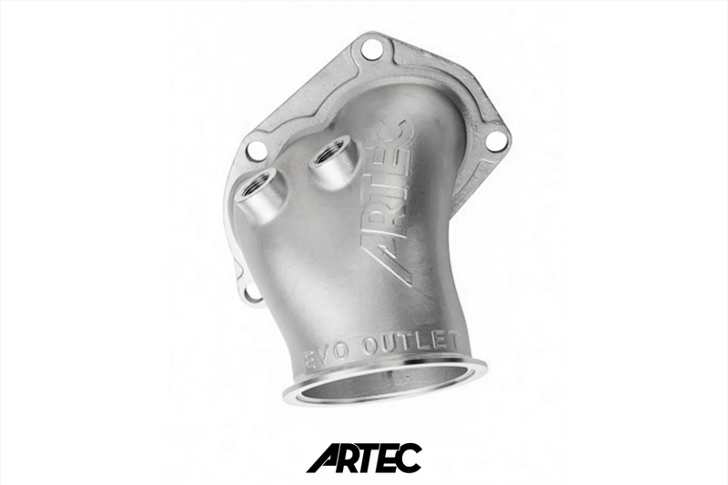 ARTEC 3.5" V-Band Cast Outlet Dump Pipe - Mitsubishi Lancer Evolution 7/8/9 (CP9A/CT9A) - ARTEC