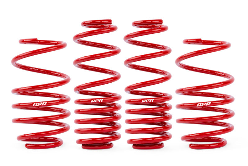 APR Roll-Control Lowering Springs - Volkswagen Golf R/GTI (Mk7/Mk7.5) - Red - Image 2