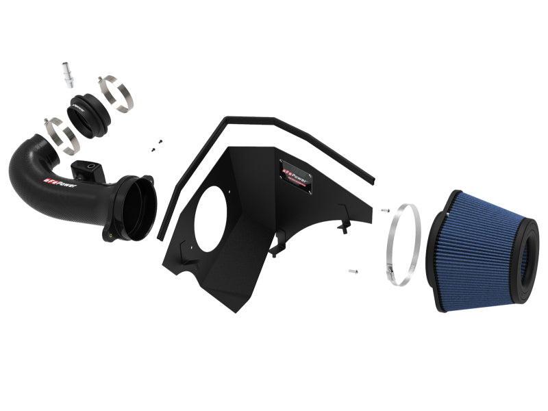 aFe Track Series Carbon Fibre Cold Air Intake - Chevrolet Camaro SS (Gen 6) - 6.2L V8 - Image 2
