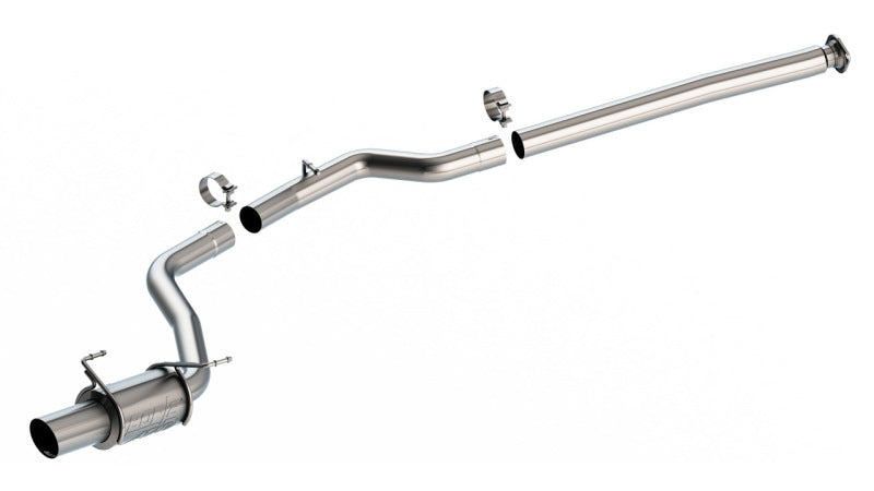 Borla Cat-Back Exhaust - Subaru WRX (VB) - ATAK 3in Single Rear Exit - Borla