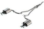 Borla Cat-Back Exhaust - Ford Mustang EcoBoost Coupe (S550) - S-Type 2.25in Active Exhaust 2019-2020 - Borla Thumbnail