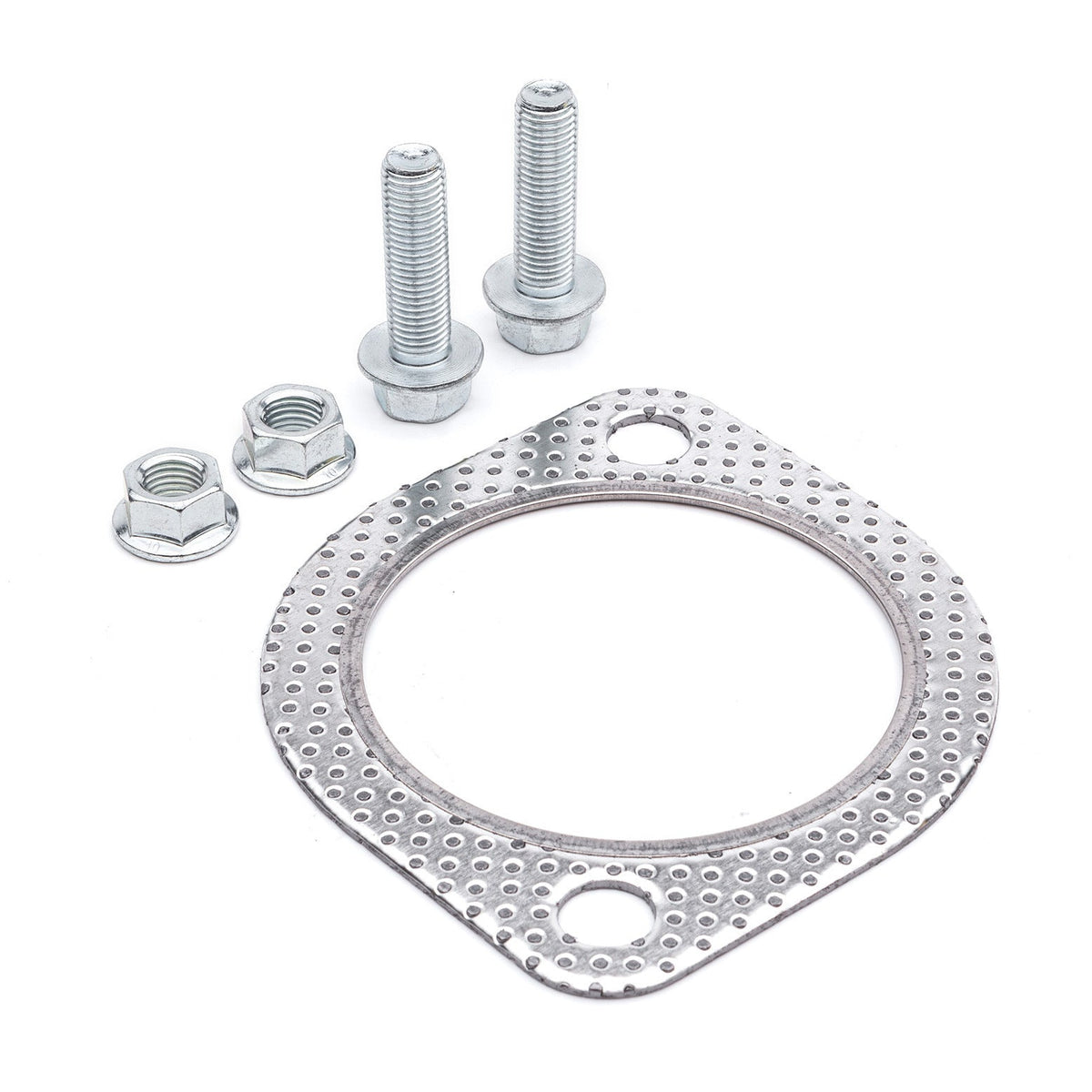 COBB cat-back exhaust hardware kit – Subaru WRX/STI GD – 3 inch gasket, two bolts and two nuts