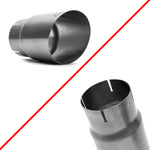 COBB brushed titanium exhaust tip – Subaru Impreza WRX/STI GD – slash-cut outlet and slotted inlet - Cobb Tuning Thumbnail