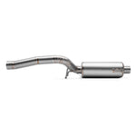 COBB titanium cat-back exhaust – Subaru Impreza WRX/STI GD – rear section and muffler, side view - Cobb Tuning Thumbnail