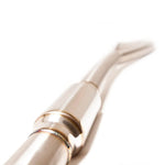 COBB stainless cat-back exhaust – Subaru Impreza WRX/STI hatch – TIG-welded resonator close-up - Cobb Tuning Thumbnail