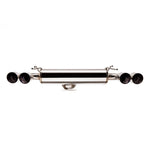 COBB stainless cat-back exhaust – Subaru Impreza WRX/STI hatch – full system, rear view with quad tips - Cobb Tuning Thumbnail