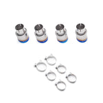 COBB blued titanium exhaust tip kit – four tips and slip-joint clamps - Cobb Tuning Thumbnail
