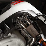 COBB stainless cat-back exhaust – Subaru WRX/STI sedan – quad tips under the rear bumper - Cobb Tuning Thumbnail