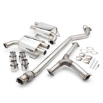 COBB stainless cat-back exhaust – Subaru WRX/STI sedan – full kit with tips and hardware laid out - Cobb Tuning Thumbnail