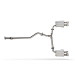 COBB stainless cat-back exhaust – Subaru WRX VB – assembled system, top view - Cobb Tuning Thumbnail