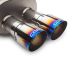 COBB titanium cat-back exhaust – Subaru WRX VB – hand-blued tips fitted to the muffler - Cobb Tuning Thumbnail