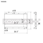 Koyorad Aluminium Performance Radiator - Subaru WRX (VB) - Image 2 - Koyorad Thumbnail