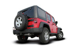 Borla Rear Section Exhaust - Jeep Wrangler / Wrangler Unlimited (JK) - ATAK Square Angle-Cut Exit - Image 6 - Borla Thumbnail