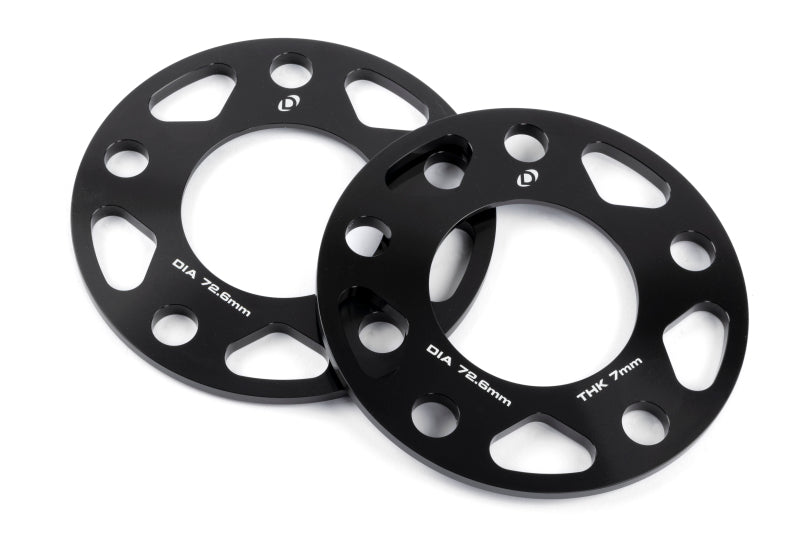 Dinan Wheel Spacers - 5x120 - 72.6mm CB - 7mm Thick (Set of 2) - Dinan