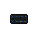 AEM EV 8 Button Keypad - Universal - CAN Based Programmable Backlighting - AEM Electronics Thumbnail
