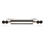 COBB quad-tip cat-back exhaust – Mitsubishi Lancer Evolution X – muffler from behind showing four tips - Cobb Tuning Thumbnail