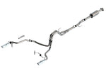Borla Cat-Back Exhaust - Ford F-150 Crew Cab (P702) - 3in Dual 2.25in 4in Tips - Image 8 - Borla Thumbnail