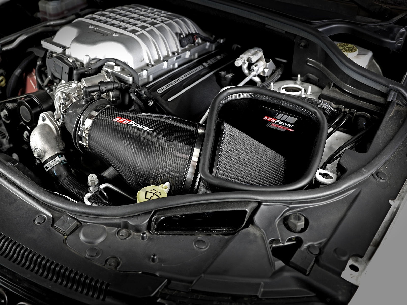 AFE Track Series Carbon Fiber Cold Air Intake System w/ Pro 5R – Jeep Grand Cherokee Trackhawk WK2 (2018, 6.2L Supercharged) - Chicane Australia