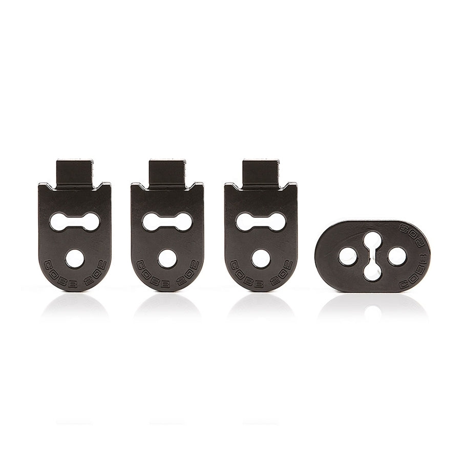 COBB exhaust hanger kit – Mazda3 MPS BK – three twist-in hangers and one two-hole hanger