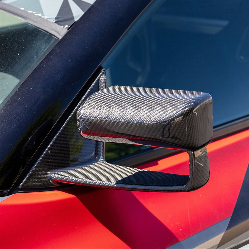 APR Performance GT2 Carbon Fibre Aero Mirrors – Toyota GR Supra A90 - APR Performance