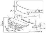 Honda Genuine Front Emblem – Civic Type R FL5 - Honda - Genuine Thumbnail