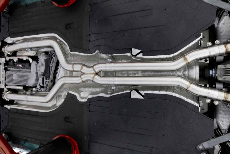 Dinan High Flow X-Pipe Exhaust - BMW X5 M LCI/X6 M LCI (F95/F96) - 3.25in - Stainless Steel - Image 2