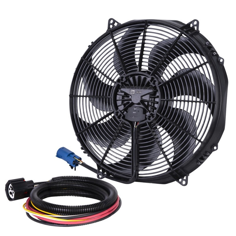 SPAL 15.2in 300W Brushless Fan - Flush Mount - w/ Jumper Harness