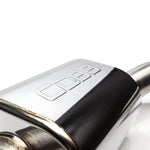 COBB cat-back exhaust – VW Golf GTI Mk7.5 – COBB stamped muffler close-up - Cobb Tuning Thumbnail