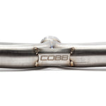 COBB cat-back exhaust – VW Golf GTI Mk7.5 – COBB logo plate on the Y-pipe - Cobb Tuning Thumbnail