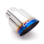 COBB titanium cat-back exhaust – Volkswagen Golf GTI Mk7 – blued tip with COBB logo - Cobb Tuning Thumbnail