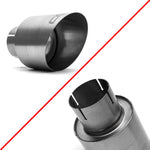 COBB brushed titanium exhaust tip kit – slash-cut outlet and slotted inlet - Cobb Tuning Thumbnail