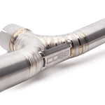 COBB titanium cat-back exhaust – Volkswagen Golf GTI Mk7.5 – COBB logo plate on the Y-pipe - Cobb Tuning Thumbnail