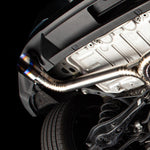 COBB titanium cat-back exhaust – Volkswagen Golf GTI Mk7.5 – left rear section and tip installed - Cobb Tuning Thumbnail