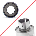 COBB titanium cat-back exhaust – Toyota 86 and Subaru BRZ – tip end and slip-fit inlet, two views - Cobb Tuning Thumbnail