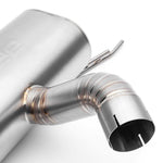 COBB titanium cat-back exhaust – Toyota 86 and Subaru BRZ – muffler outlet bend close-up - Cobb Tuning Thumbnail