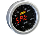 AEM X-Series GPS Speedometer Gauge - Universal - 0-160 MPH Black Bezel/Black Face - Image 5 - AEM Electronics Thumbnail