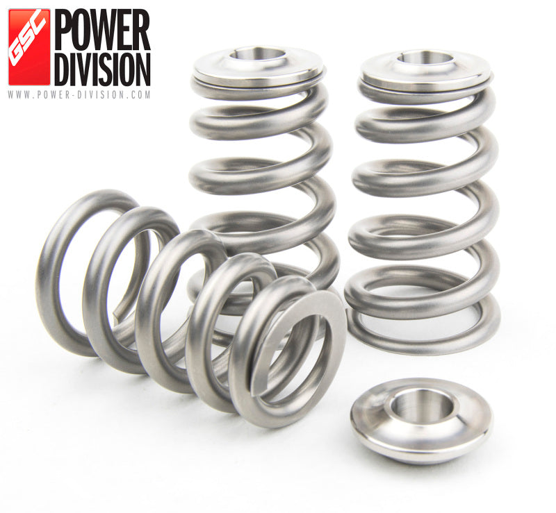 GSC Power-Division Single Conical Valve Spring & Titanium Retainer Kit - Toyota 2JZ-GTE