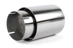 Dinan Double-Walled 4in Clamp-On Exhaust Tip - Polished - 4in Outlet / 3.25in Inlet - Image 4 - Dinan Thumbnail