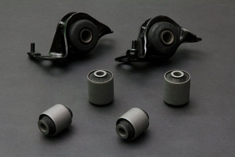 HARDRACE Front Lower Arm Bushing - Honda Integra (DC2) / Civic (EG/EH/EJ) - Hardened Rubber - Including Compliance Bushing - HARDRACE
