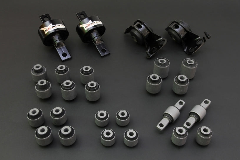 HARDRACE Arm Bushings Complete Set - Honda Integra (DC2) - Hardened Rubber