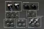 HARDRACE Arm Bushings Complete Set - Honda Integra (DC2) - Hardened Rubber - Image 2 - HARDRACE Thumbnail