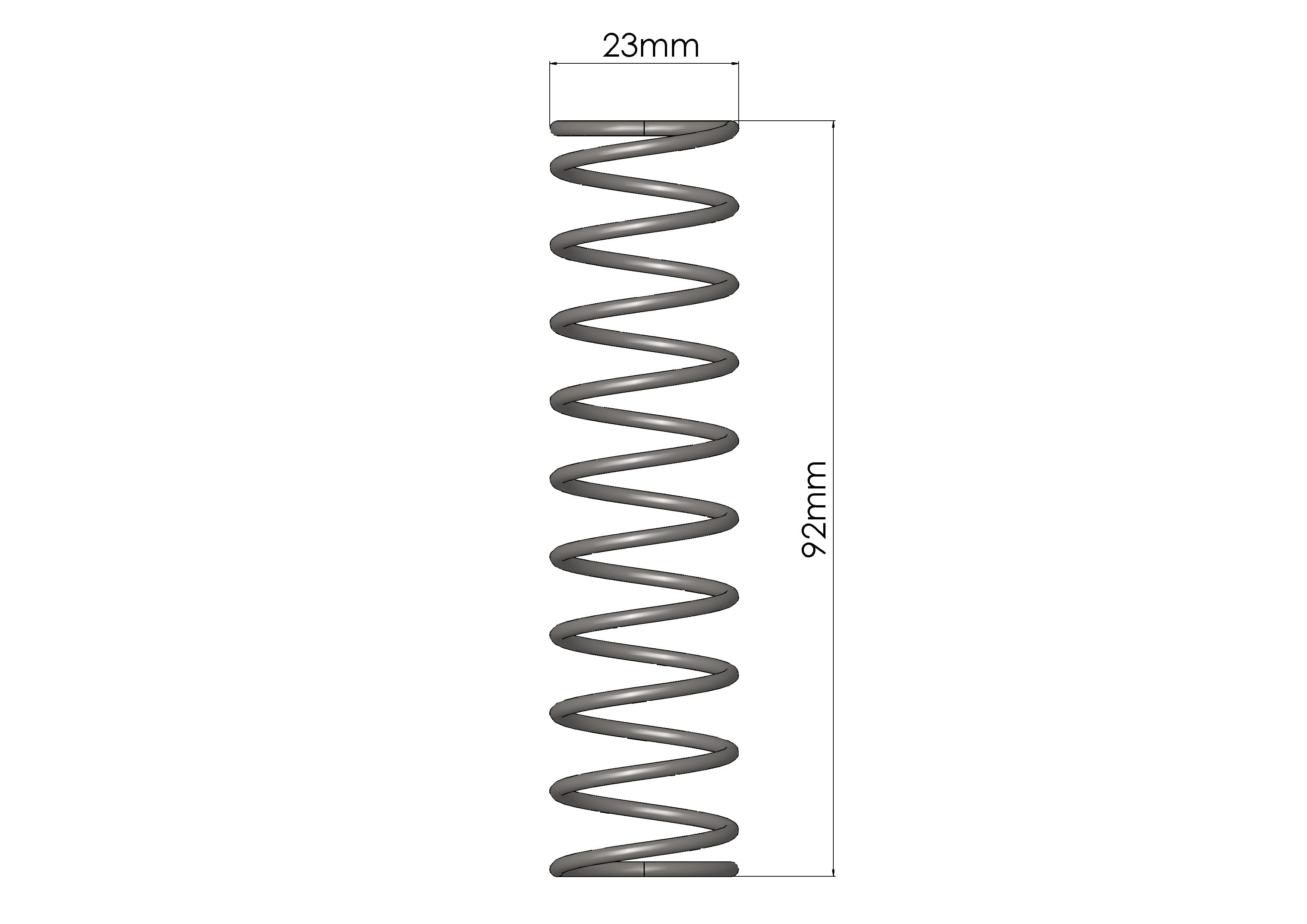 GFB Replacement BOV Standard Spring - Respons TMS/Deceptor Pro II/Mach 2 - Universal