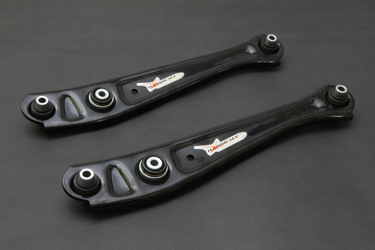 HARDRACE rear lower control arms – Honda Civic (EK/EJ/EM1) – black pillow ball pair
