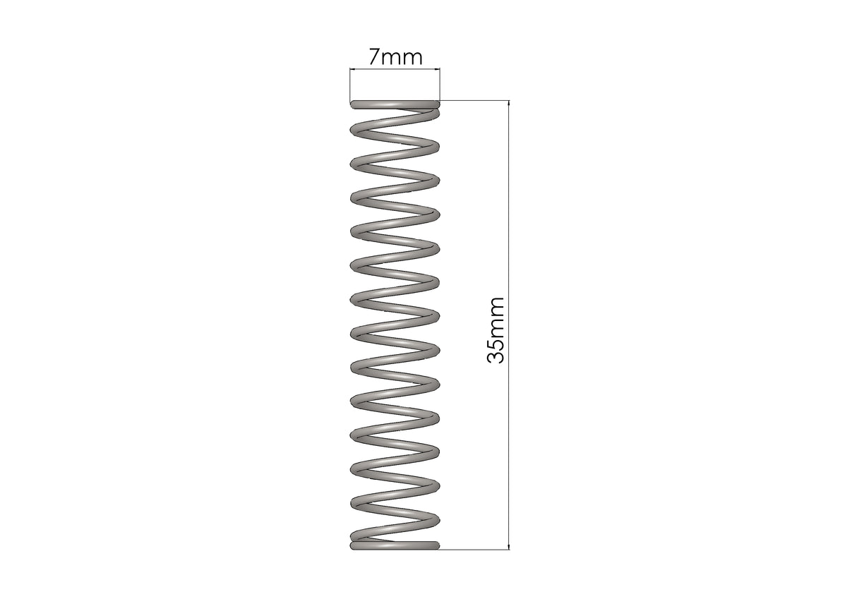 GFB Replacement DV+ Diverter Valve Plunger Spring - Universal - Suits T9351-T9359