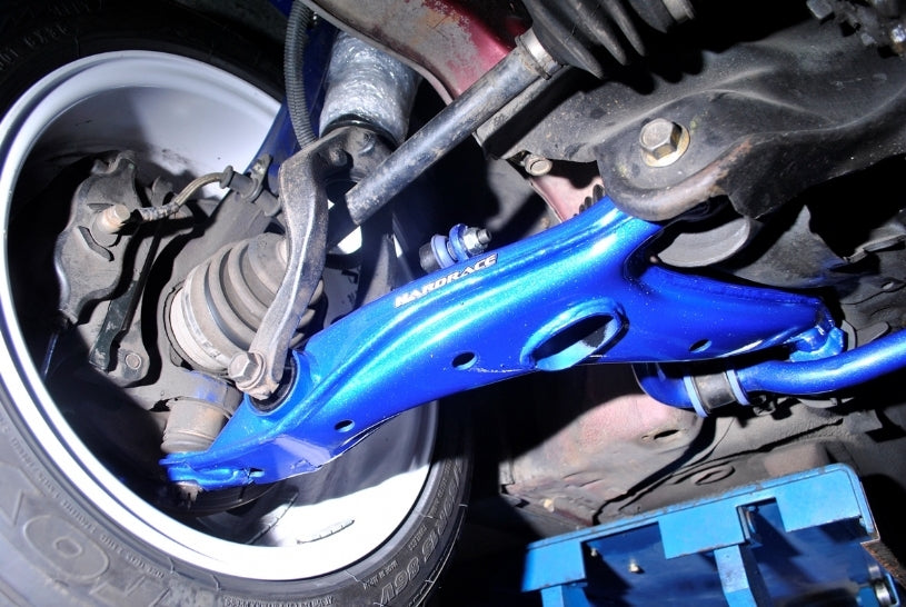 HARDRACE Front Lower Control Arm - Honda Civic (EK/EJ/EM1) - Hardened Rubber - OE Style/Black - Image 2