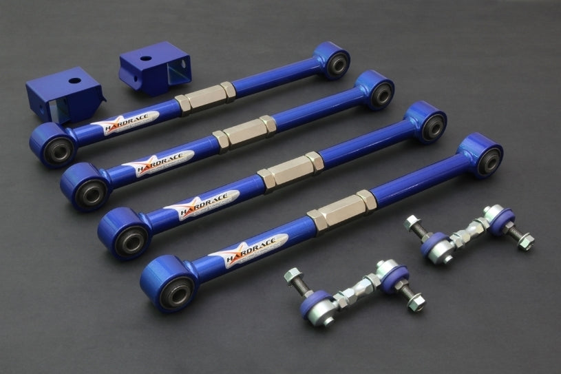 HARDRACE Lateral Adjustable Link - Subaru Forester (SF/SG) - Hardened Rubber